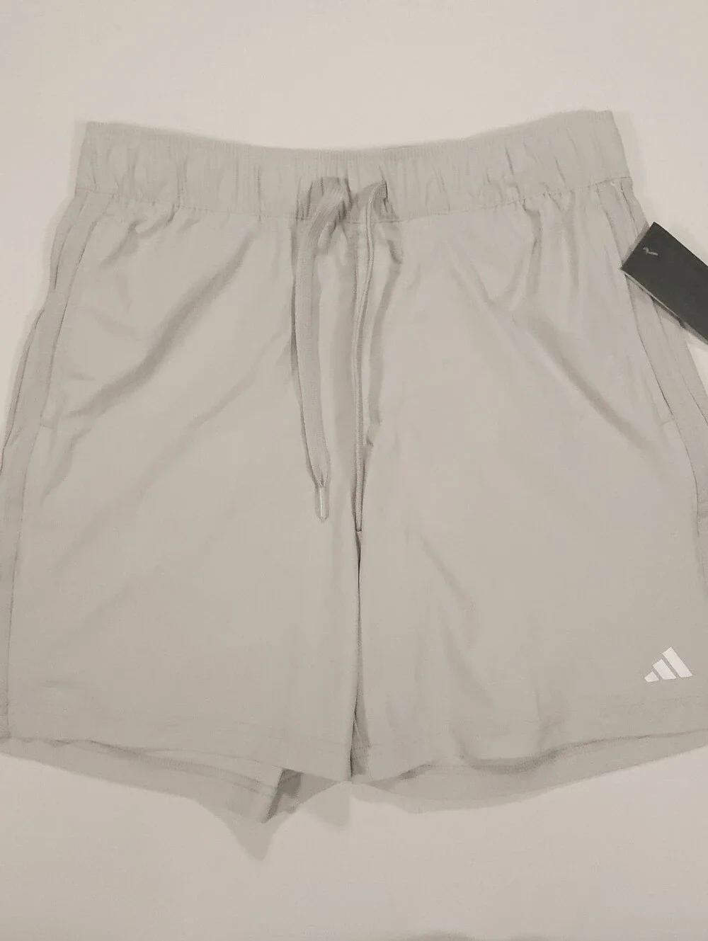Adidas Mens Grey Essential Shorts Size Small